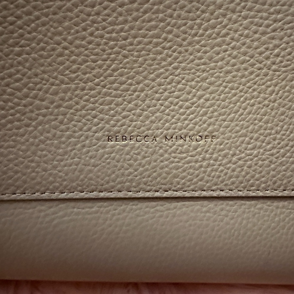 Rebecca Minkoff Beige Leather Clutch